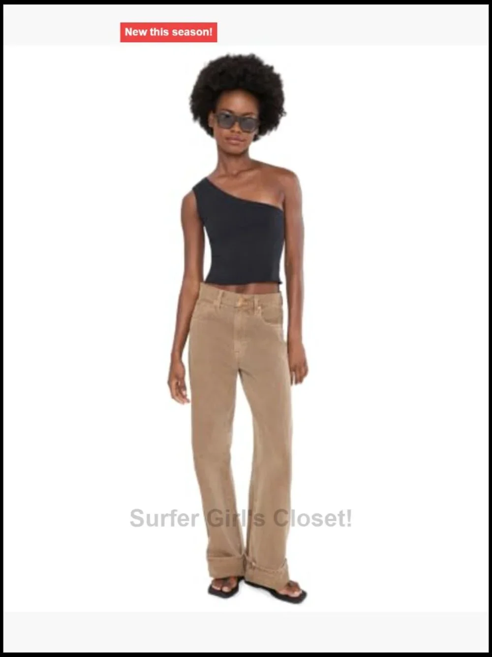 Seamless Modal Asymmetrical Cami Tank Top